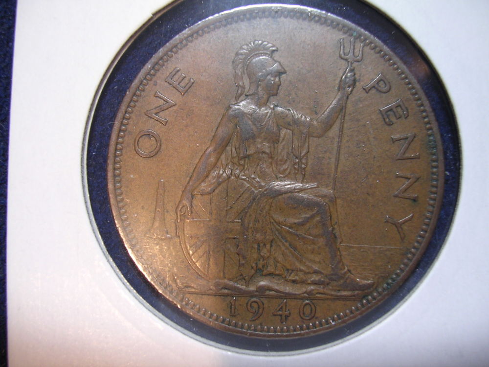 1940-1-Penny-Great-Britain-Grade-Test